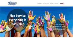 Desktop Screenshot of flexservice.it